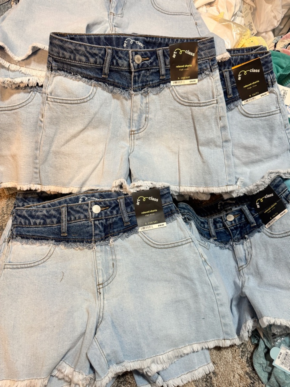 Art Class Girls Relax High Rise Shorts
Sizes S,L & XL